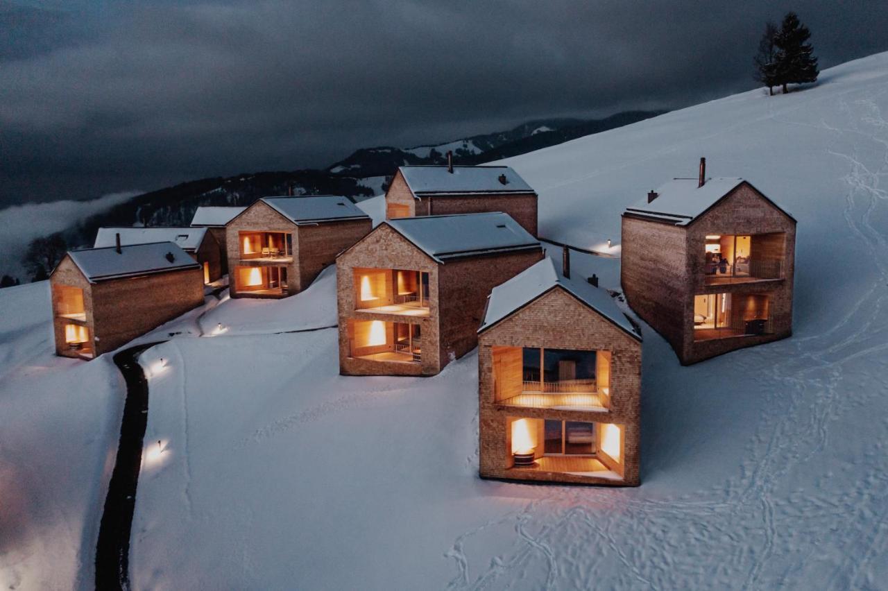 Peterhof Chalets Batschuns Bagian luar foto