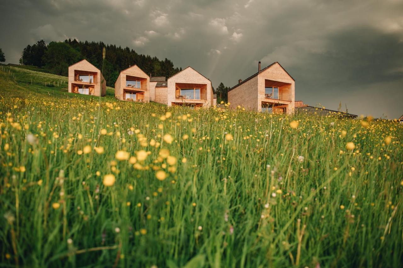 Peterhof Chalets Batschuns Bagian luar foto