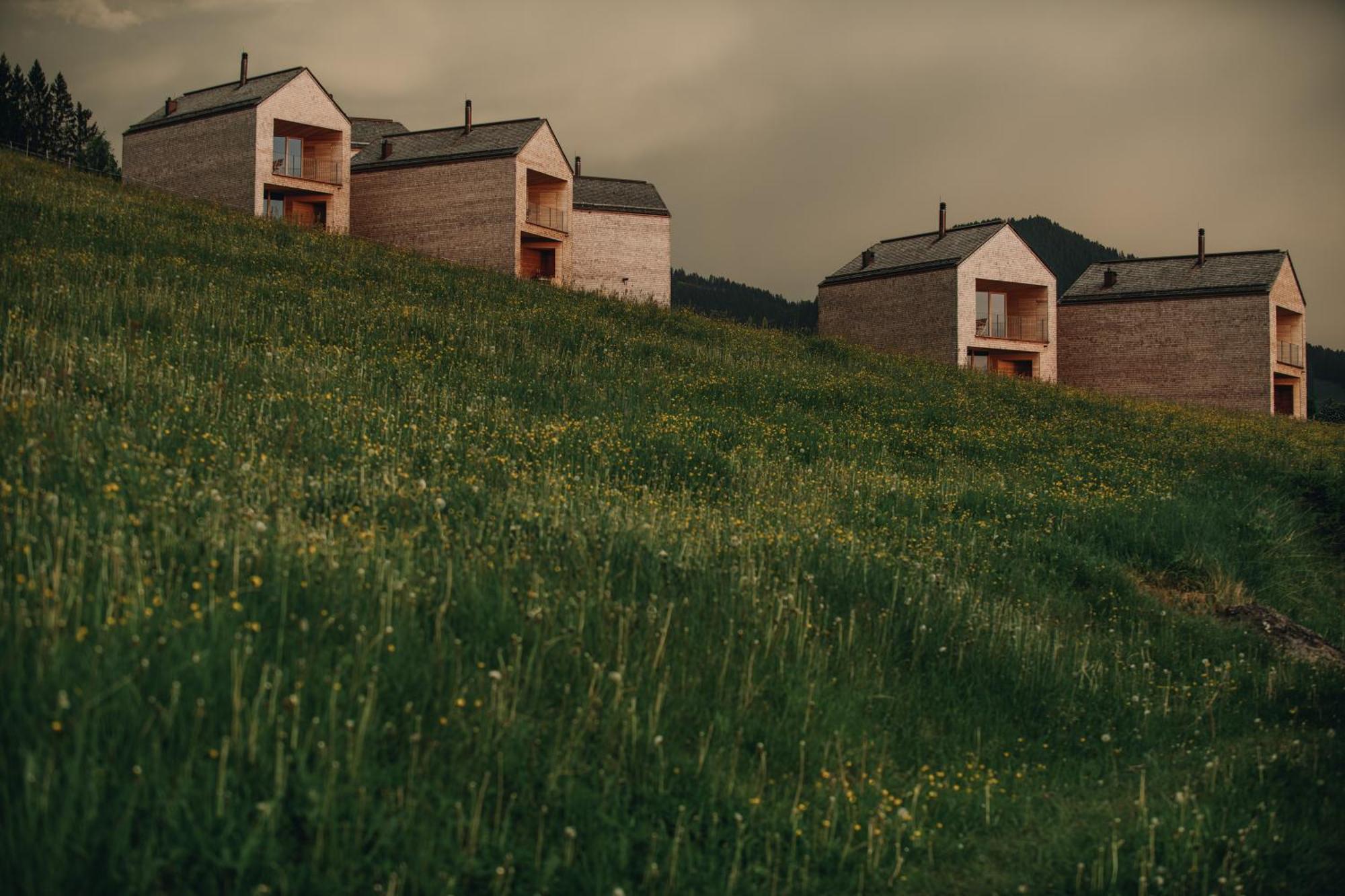 Peterhof Chalets Batschuns Bagian luar foto