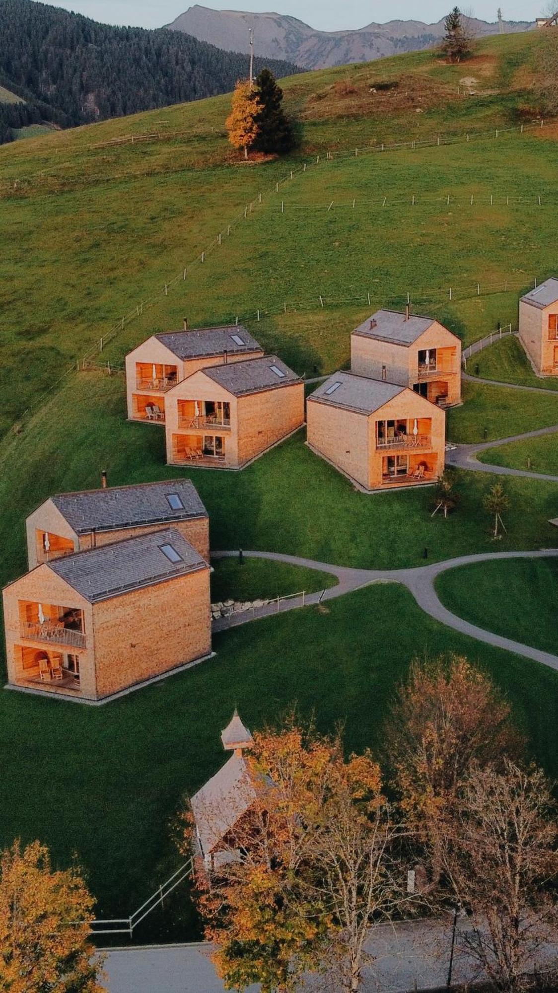 Peterhof Chalets Batschuns Bagian luar foto